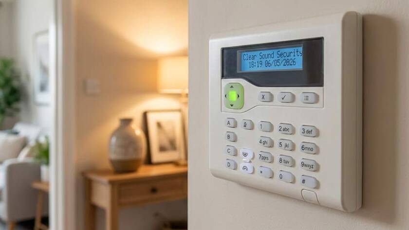 home alarm system in a residential property in Coventry